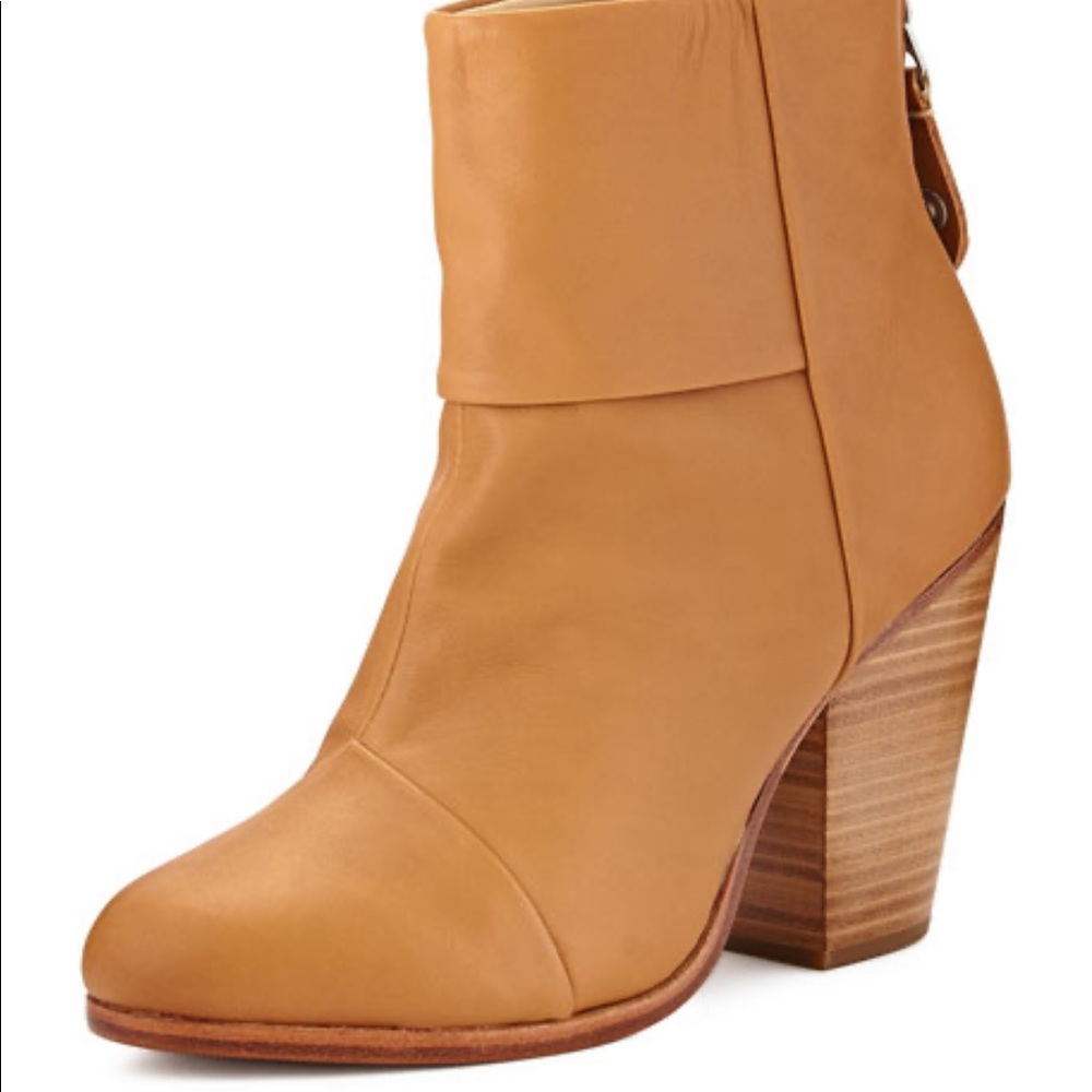 Rag & Bone Classic Newbury Bootie - Camel/Tan, 37